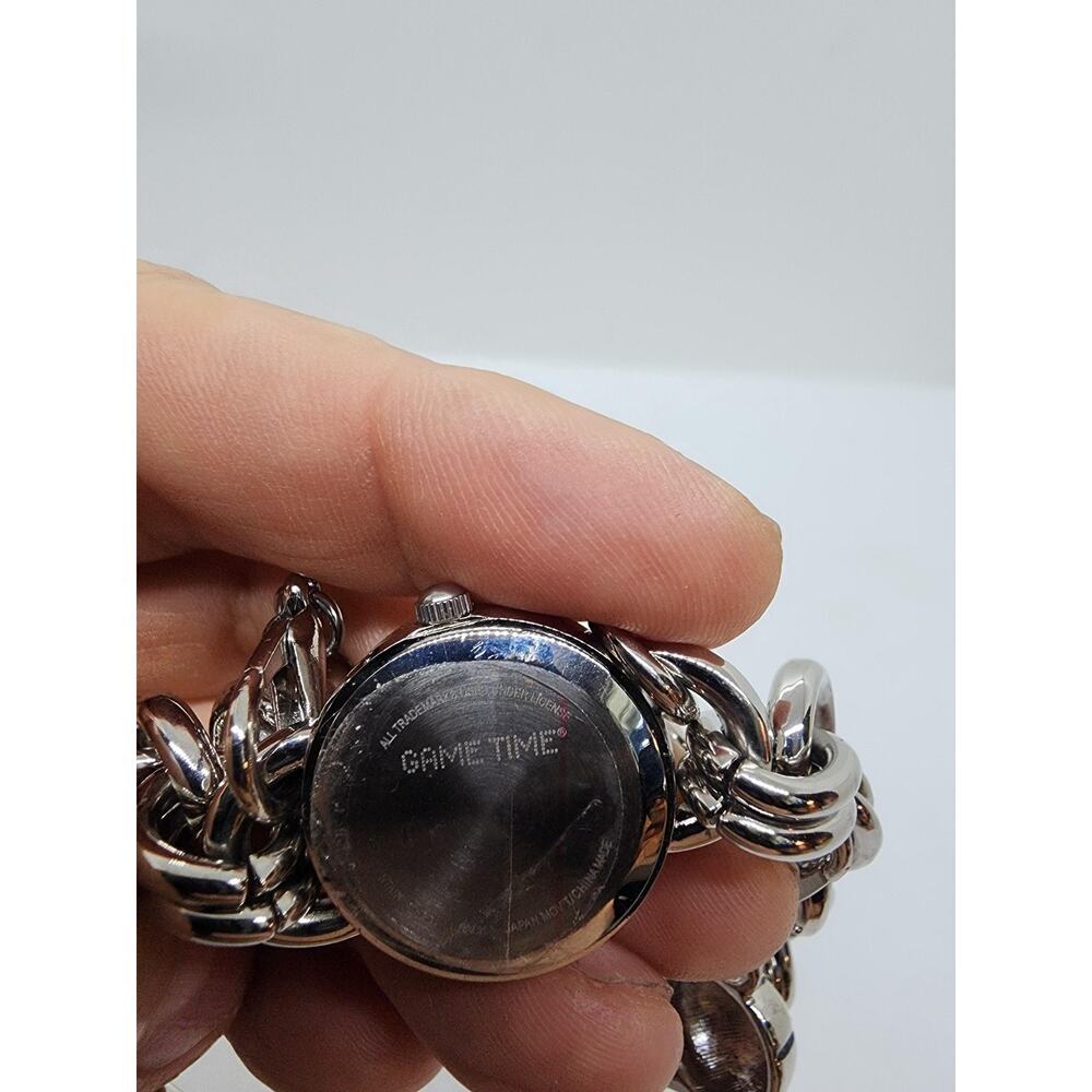 Boston Red Sox Baseball Team Charm Bracelet Watch Womens MLB New Battery Works - Picture 7 of 11